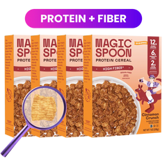 Cinnamon Crunch - Protein + Fiber Cereal 1 case (4 boxes)