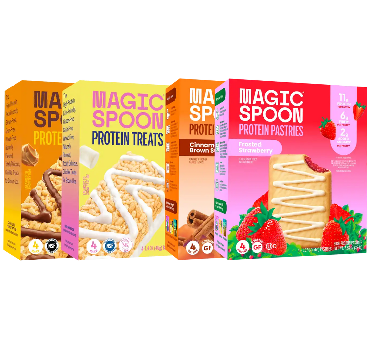 Snack Time Favorites - 2 boxes of Treats, 2 boxes of Pastries