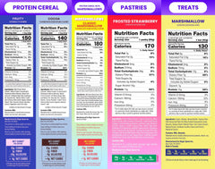 All-Star Mix - 3 boxes of Cereal, 1 box of Treats, 1 bag of Granola, 1 box of Pastries